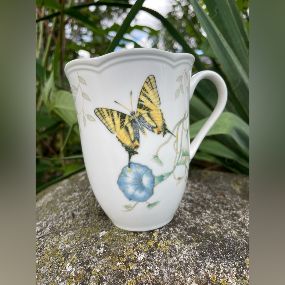 Lenox Swallowtail Butterfly  Porcelain Mug